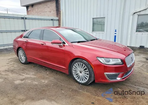 2017 Lincoln Mkz Reserve z USA, uszkodzony, nr VIN 3LN6L5E90HR620974